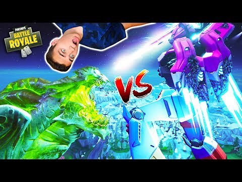 MONSTRE vs ROBOT : LE GRAND COMBAT !!! - FORTNITE BATTLE ROYALE - Néo The One