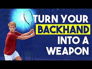 How to Practice Your Backhand Down The Line in Tennis | RCW Athletic Club Tennis Drill Series