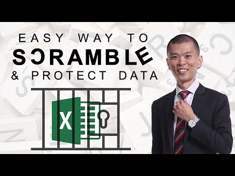 Learn Easy Way to Scramble & Protect Data in 4 Minutes | Microsoft Excel | Excel Sifu