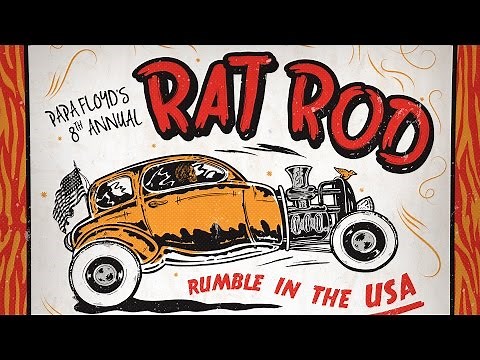 PHOTOSHOP AND ILLUSTRATOR TUTORIAL | How to Design a Hot Rod Poster