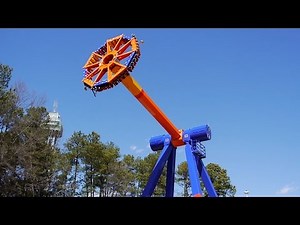 Delirium Giant Frisbee Ride Onride POV Kings Dominion 2016