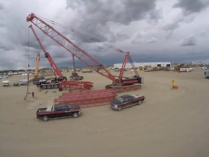 Cool time-lapse video of a Mammoet Sennebogen 5500 SL crawler crane being constructed in Edmonton. It will be selling at the Edmonton auction June 20-22. More info here: https://hubs.ly/H0j9MBv0 | Ritchie Bros.