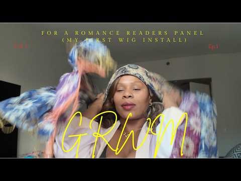 My First Vlog Got Deleted 😭 |GRWM for a Romance readers Panel (First Wig Install)EssenceMurph1Vlog