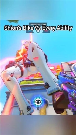 Shion's Bike Vs Every Ability #overwatch2