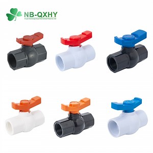 [Hot Item] CPVC PVC Ball Valve Plastic Union Ball Valve UPVC Socket Thread 2 Inch Ball Valve