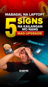 11K views · 34 reactions | Mabagal na Laptop? Eto ang 5 signs na kailangan mo na mag upgrade! #EasyTechTips | EASY PC | Facebook