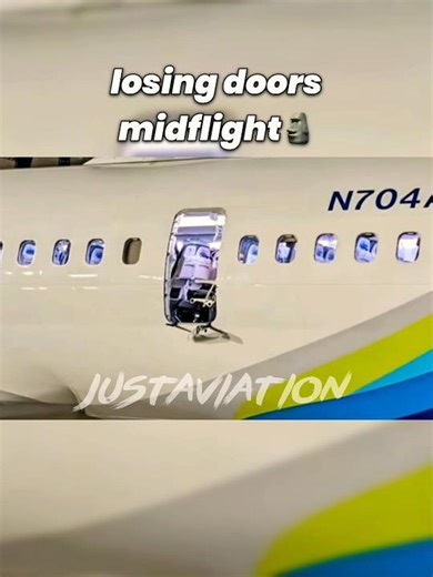 737 Losing Doors Midflight🤔😮‍💨 #aviation