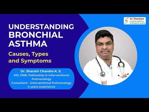 Asthma Explained: Causes, Symptoms & Types | Dr Sharath Chandra | #shankaracares #cancerawareness