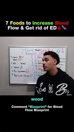 7 Foods to Enhance Blood Flow and Combat ED