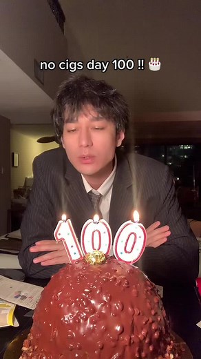 100 days since I quit cigs ! I couldn’t have done it w/o all of u. Thank u 🫶 #monsvi