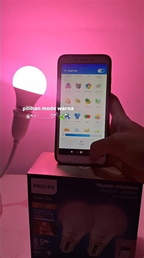 PILIHAN MODE DAN WARNA SMART LED | PHILIPS SMART LED MURAH BERGARANSI
