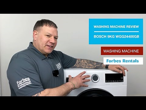 Bosch WGG24400GB Series 6 | 9 kg 1400 rpm Washing machine Review