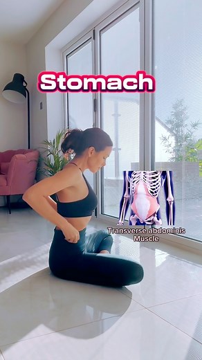 147K views · 966 reactions | The stomach vacuum exercise involves breathing out air while sucking in the stomach to engage the core. It is an isometric exercise to strengthen the core muscles. I’ll be doing a more in depth video on this later if you’re interested let me know ⬇️ #yogatutorial #breathing #stomachvacuum #pranayama | Abi Mills Yoga | Facebook