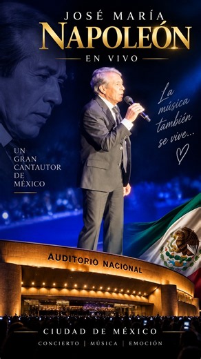 "Y PARA QUE" NAPOLEÓN en el Auditorio Nacional 🇲🇽 | Una noche inolvidable en CDMX
