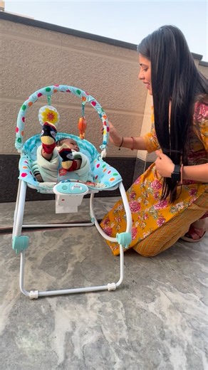 Mithali a mom on Instagram: "Comment link for product link 🔗 @infantso.baby Those sleepless nights, constant cuddles, and never-ending soothing... This baby rocker has been a lifesaver in our journey. It mimics a mother’s comforting sway and gives us both a moment to breathe Thank you @infantso.baby for sending over this rocker, I must say this rocker does the magic #newmom#mommusthave#mominfluence"