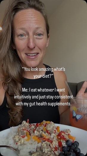 Before you commit to some crazy diet or workout plan that isn’t actually sustainable… Let’s reset your gut and hunger/fat release signaling. 60 days ago I adjusted my gut protocol and a did a reboot…I didn’t make any other notable changes in my diet or exercise… But here’s what happened: 🔥 My sugar/carb craving were gone 🔥 I was able to eat dairy and gluten without stomach upset 🔥 I had more energy and wanted to work out 🔥 I started sleeping better 🔥 My mood and motivation were increased So