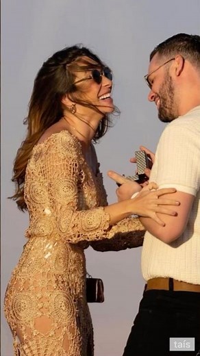 VESTIDO DE NOIVA EM CROCHET NO PEDIDO DE CASAMENTO | CROCHET DE MILIONÁRIA | Taís de Pádua Crochet