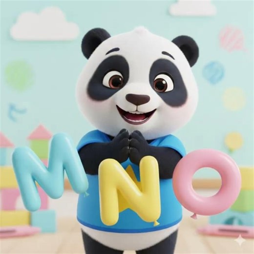 M N O Learning 🔤 | Fun Alphabet Song for Kids 🎵 #cartoon #nurseryrhymes #kidssongs #rhymetime