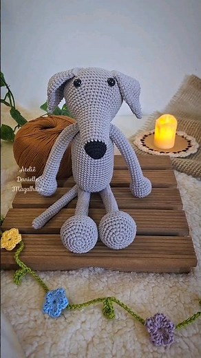 GALGO ITALIANO / ITALIAN GREYHOUND AMIGURUMI PATTERN