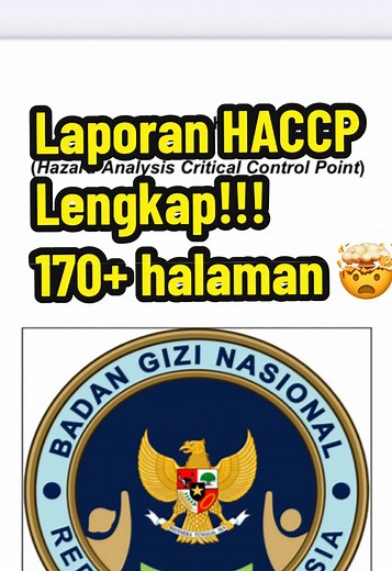 Template HACCP Siap Audit untuk Persiapan Audit