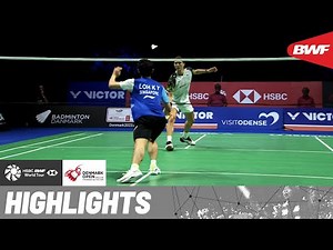 Home hero Viktor Axelsen goes up against Loh Kean Yew