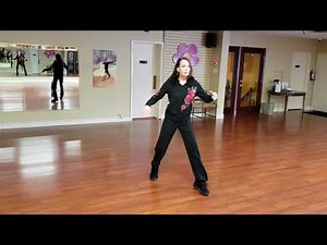 Quickstep Drill, Use the Supporting Leg, Lock and Fishtail, Dance Lesson