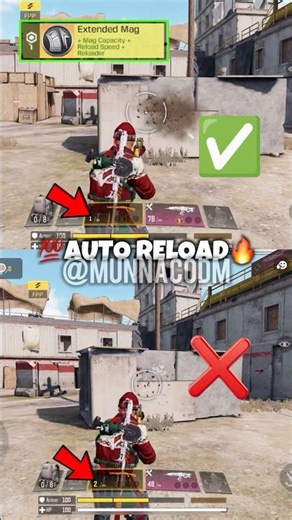 😱Secret Auto Reload Tricks in CODM BR🔥💯Codmobile Tips and Tricks #shorts #codmiphone #codmbr