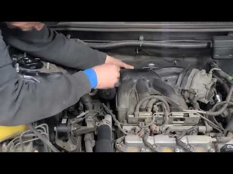 Spark Plugs, Ignition Coils & PCV Valve on a 2004 Toyota Highlander