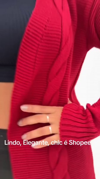 🛒 Deixe um comentário que te envio o link 🔥 🎁 Cardigan Feminino com Trança Kimono Tricot Casaco Sobretudo ✅Link na Bio e nos Stories 👉 #cardigan #casaco #ofertas #achadinhos