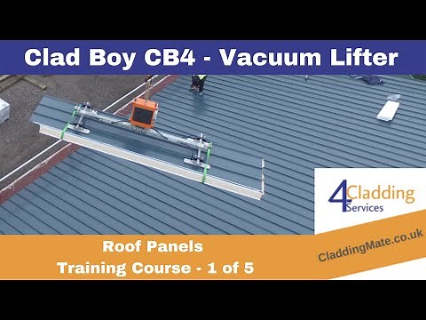 Clad Boy CB4 | Roof Panels | Training Course | Video 1 of 5 | 4 Cladding Services