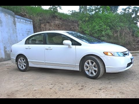 Review Honda Civic LX 2008 - Testdrive - Español