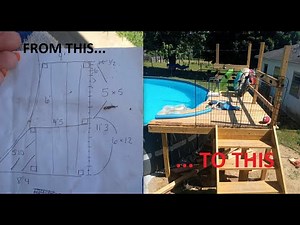 How to Attach Pool Ladder to Deck