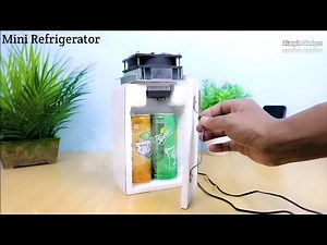 How To Make Mini Refrigerator At Home | High Cooling Freezer | Simple Gadget