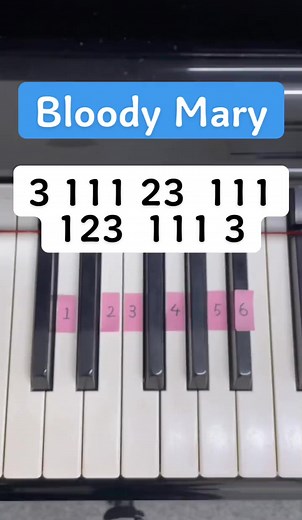 671K views · 3.4K reactions | Lady Gaga - Bloody Mary #wednesday #pianotutorial #pianoteacher #pianolessons #piano #ladygaga #wednesdayaddams #bloodymary #pianomusic #tutorial #tipsandtricks | Instant Piano | Facebook