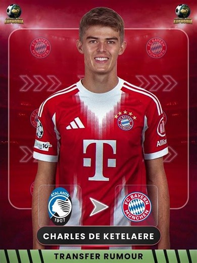 🚨 Bayern Munich interested in Charles De Ketelaere! 🔴👀🇧🇪