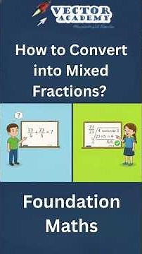 How to Convert into Mixed Fractions? | Easy Maths Short #shorts #mathsshorts