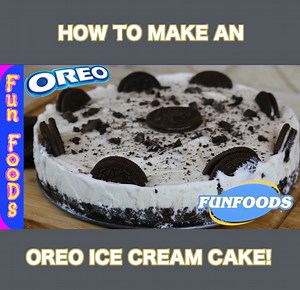56K views · 2.3K reactions | This homemade Oreo Ice Cream Cake only requires 3 ingredients! | FunFoods | Facebook