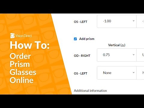 How to Order Prism Glasses Online