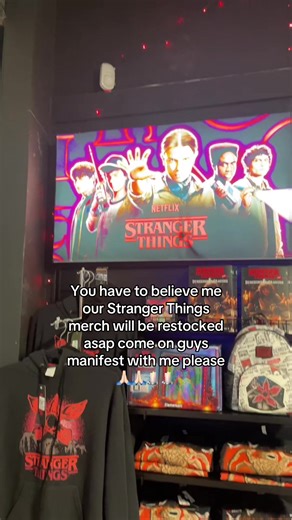 Stranger Things Merch Restock Updates