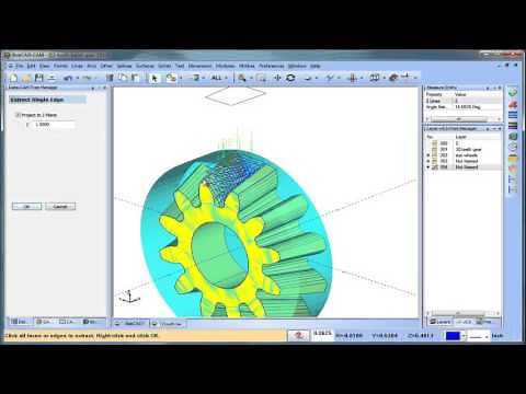 4 Axis Indexing To Machine a Bevel Gear BobCAD CAM V28 4 Axis Standard
