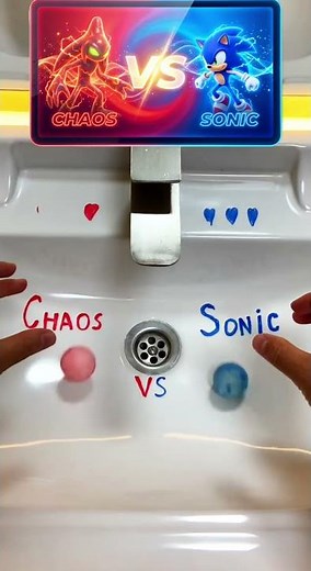 CHAOS vs SONIC 💥 The Battle Everyone Wanted! #Sonic #Chaos #Gaming #Shorts