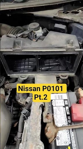 The REAL cause of P0101 Code on this Nissan Altima #autorepair #mechaniclife #shorts #nissan #altima
