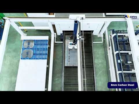 High-speed cutting machine with intelligent sorting unit