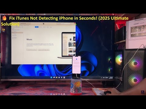🧠 iTunes Doesn’t Detect iPhone? Watch This Before You Give Up!
