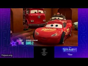 Cars (2006) End Credits (Disney Channel)