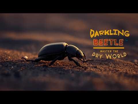Darkling Beetle: The Desert Survivor That Masters Heat, Hunger, and Time
