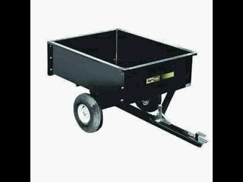 How to Replace the Wheels on a Dump Cart/Lawn Trailer