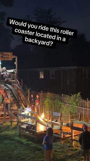 Backyard Roller Coaster: Insane DIY Amusement Park Fun!