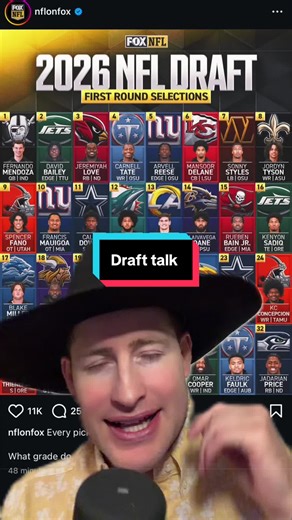 NFL Draft Winners and Losers #nfl #draft #football #winners #loser | makai lemon