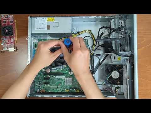 Lenovo ThinkCentre M73 SFF upgrade SSD, RAM, CPU and GPU in 4K